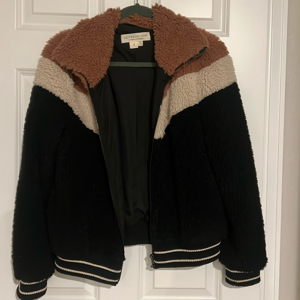 Saltwater Luxe Faux Fur Jacket